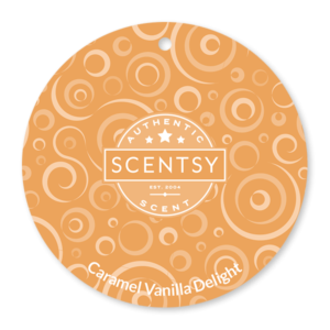 Caramel Vanilla Delight Scent Circle