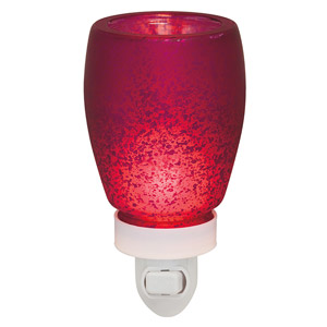 Cranberry Glass Mini Warmer