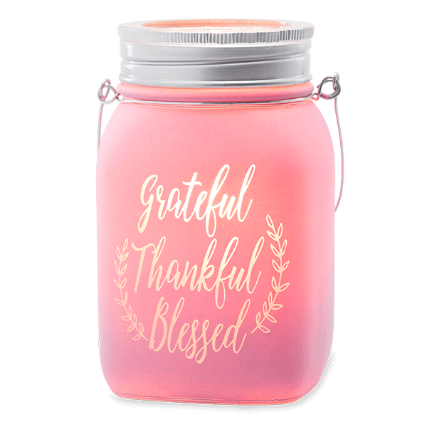 Grateful, Thankful, Blessed Scentsy Warmer | Sammy Grace Scents