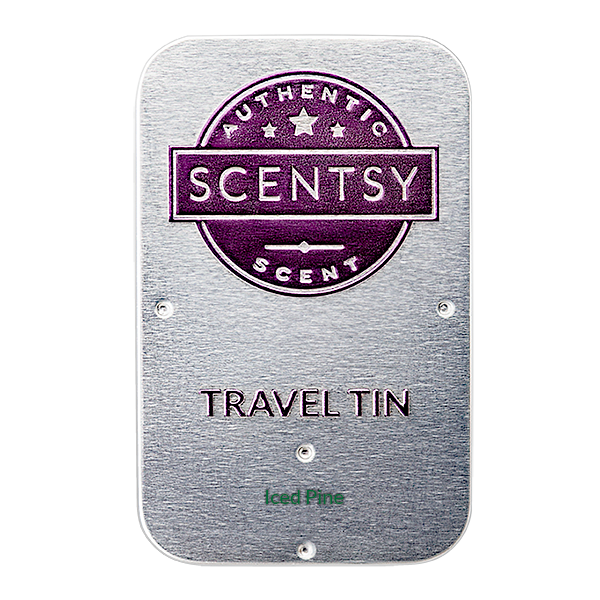 Iced Pine Scentsy Travel Tin