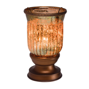 Amber Fluted Shade Warmer