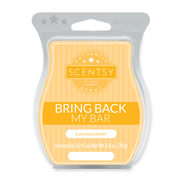 Luscious Lemon Scentsy Bar | BBMB | Scentsy Bring Back My Bar January 2020