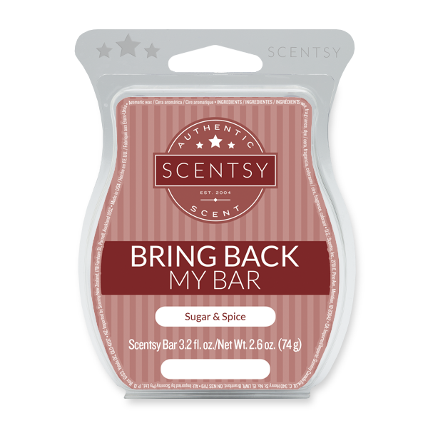 Sugar & Spice Scentsy Bar | BBMB | Scentsy Bring Back My Bar January 2020