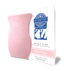 Pink Cotton Scentsy Dryer Disks