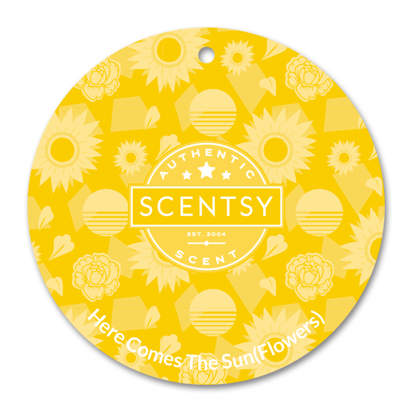Here Comes the Sun(flowers) Scentsy Scent Circle