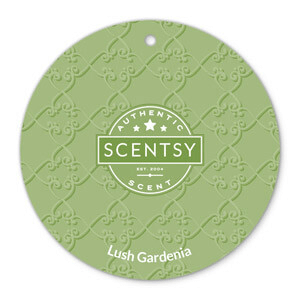 Lush Gardenia Scentsy Scent Circle