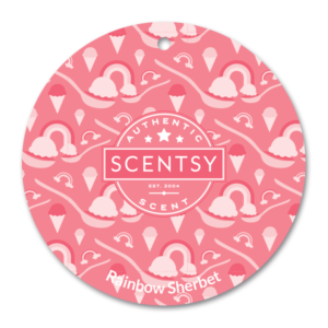 Rainbow Sherbet Scentsy Scent Circle