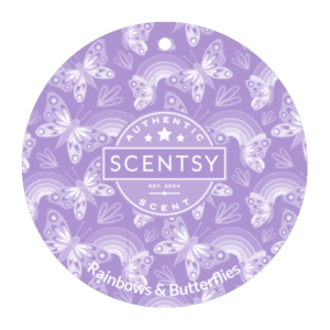 Rainbows & Butterflies Scentsy Scent Circle