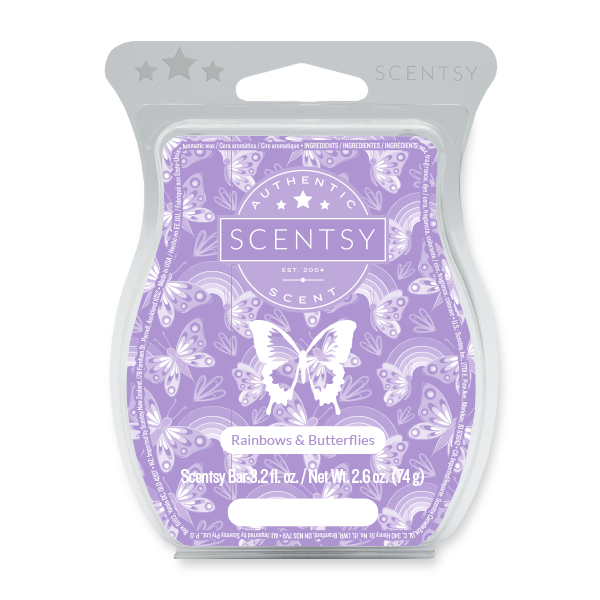 Rainbows & Butterflies Scentsy Bar