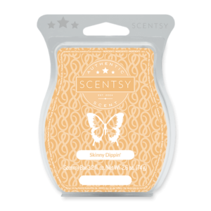 Skinny Dippin' Scentsy Bar Fresh green apples perfectly harmonized with refreshing melons and juicy pears.