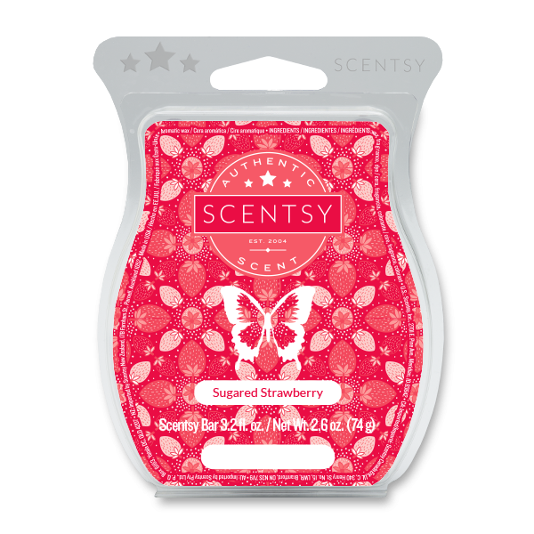 Sugared Strawberry Scentsy Bar