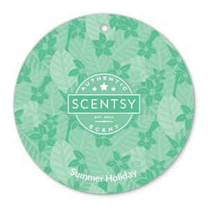 Summer Holiday Scentsy Scent Circle