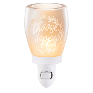 Choose Happy Mini Scentsy Warmer