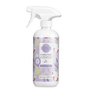 Lavender Cotton Scentsy Fresh Fabric Spray