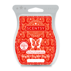 Red Pear & Pomegranate Scentsy Bar
