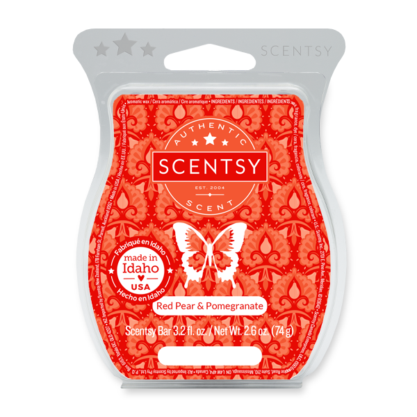 Red Pear & Pomegranate Scentsy Bar