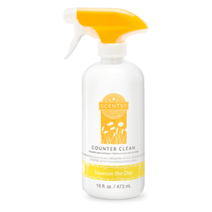 Squeeze the Day Scentsy Counter Clean