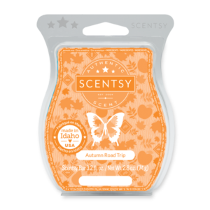 Autumn Road Trip Scentsy Bar Take a tour through crisp harvest apple, just-picked Anjou pear and a forest of towering silver oak.