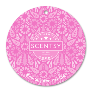 Pink Sugarberry Mint Scentsy Scent Circle