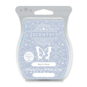 Best In Snow Scentsy Bar Frosted evergreen, cool mint and a breath of pure icy air pose together in a prize-winning winter snapshot.