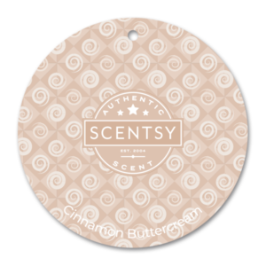 Cinnamon Buttercream Scentsy Scent Circle