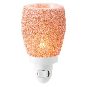 Glitter Rose Gold Mini Scentsy Warmer