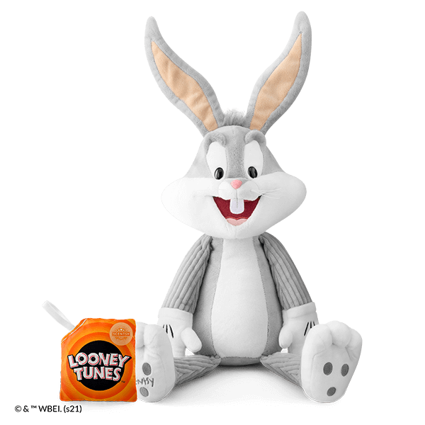 Bugs Bunny - Scentsy Buddy Front View with Looney Tunes - Scent Pak
