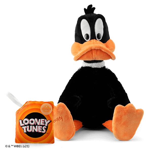 Daffy Duck - Scentsy Buddy Front View with Looney Tunes - Scent Pak