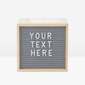 Letterboard Scentsy Warmer