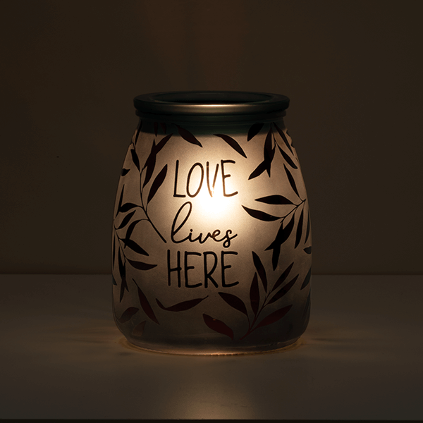 Love Lives Here Scentsy Warmer