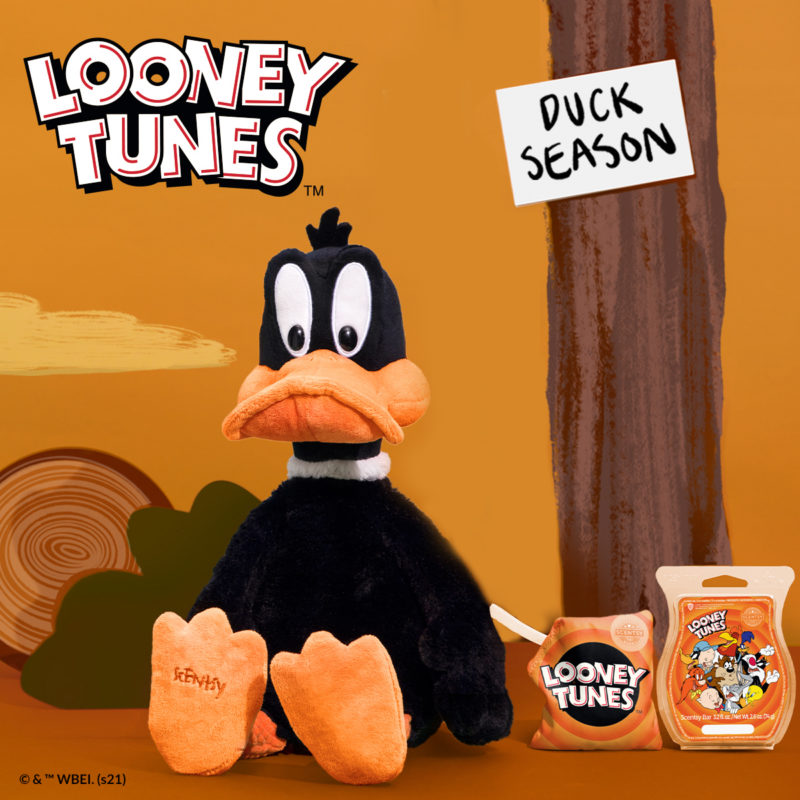 Daffy Duck - Scentsy Buddy with Looney Tunes Scentsy Bar and Looney Tunes Scent Pak