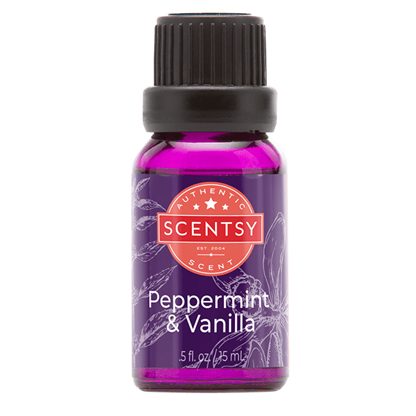 Peppermint & Vanilla Natural Scentsy Oil Blend