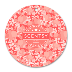 Plumeria Peach Scentsy Scent Circle