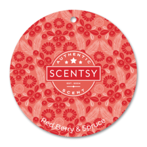 Red Berry & Spruce Scentsy Scent Circle