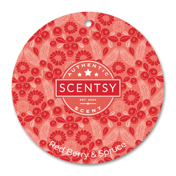 Red Berry & Spruce Scentsy Scent Circle