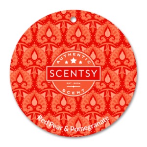 Red Pear & Pomegranate Scentsy Scent Circle