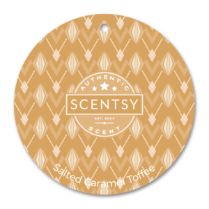 Salted Caramel Toffee Scentsy Scent Circle