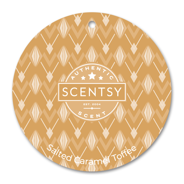 Salted Caramel Toffee Scentsy Scent Circle