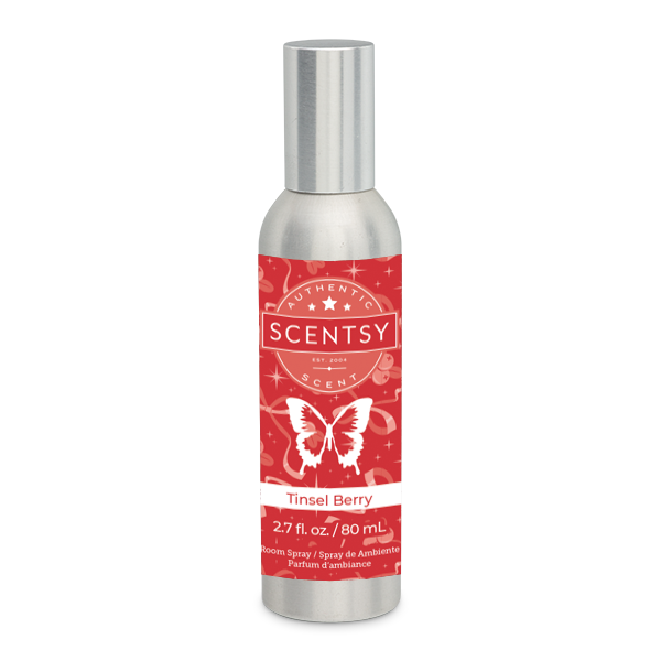 Tinsel Berry Scentsy Room Spray