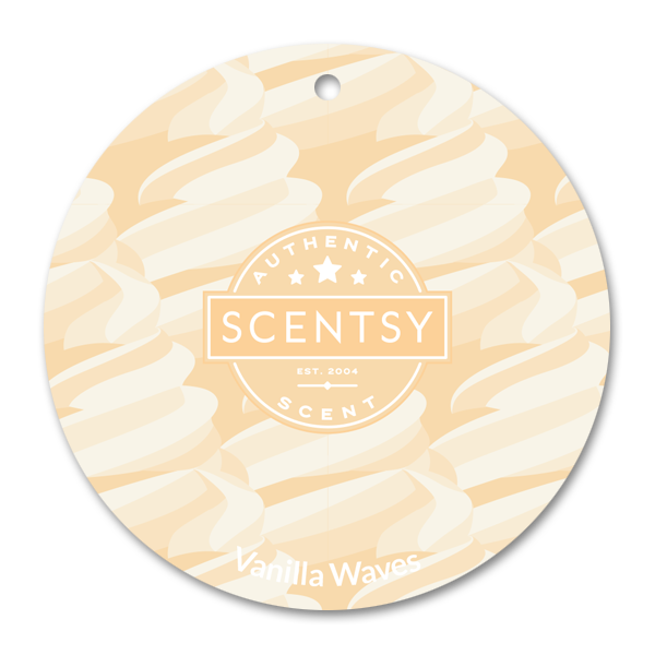 Vanilla Waves Scentsy Scent Circle