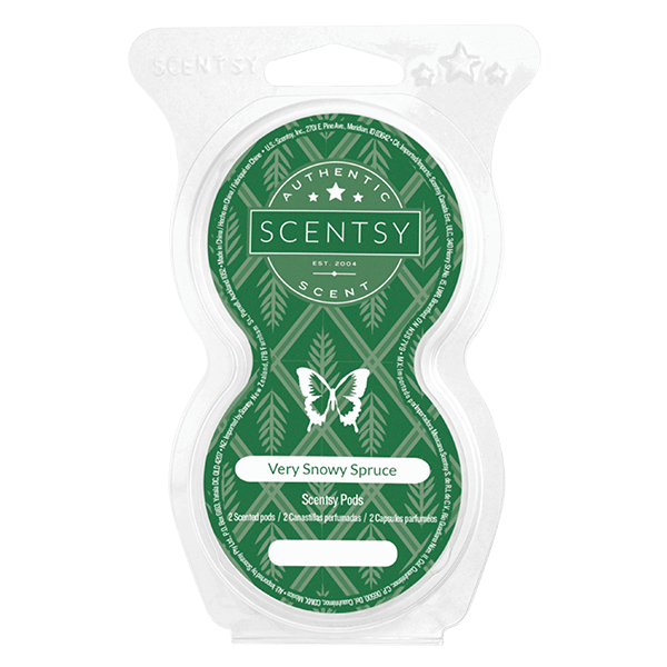 Very Snowy Spruce Scentsy Pod Twin Pack