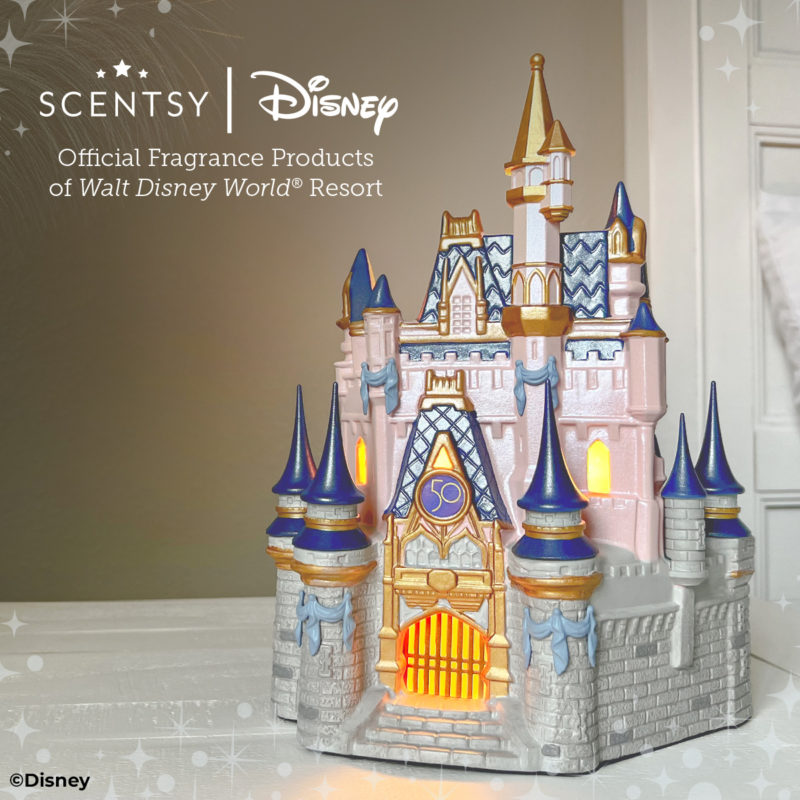 Walt Disney World 50th Anniversary celebration: Cinderella Castle – Scentsy Warmer