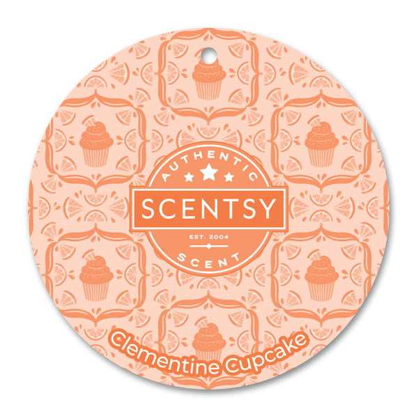 Clementine Cupcake Scent Circle