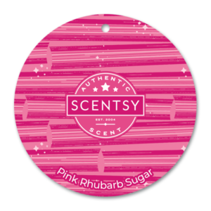 Pink Rhubarb Sugar Scent Circle