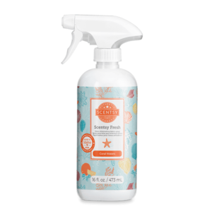 Coral Waters Scentsy Fresh Fabric Spray