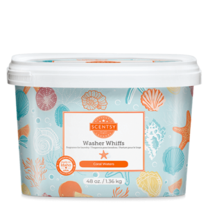 Coral Waters Scentsy Washer Whiffs Tub