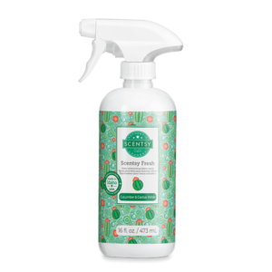 Cucumber & Cactus Water Scentsy Fresh Fabric Spray