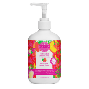 Peachy & Palm Trees Scentsy Hand Soap