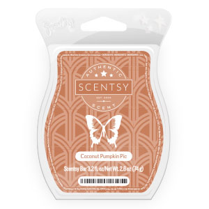 Coconut Pumpkin Pie Scentsy Bar