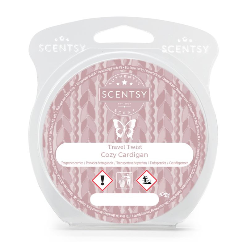 Cozy Cardigan Scentsy Travel Twist